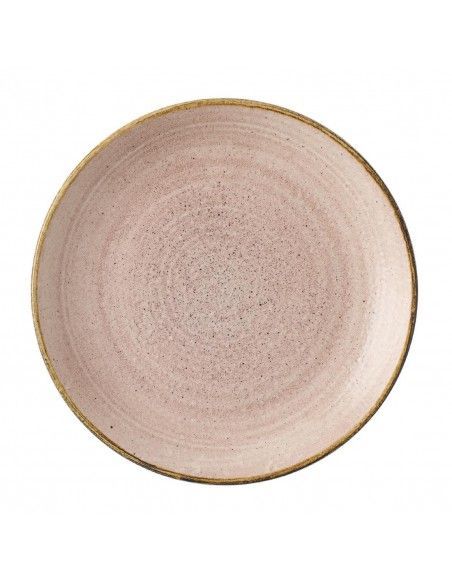 Assiettes avec rebord Churchill Stonecast Raw Terracotta Evolve 165mm (Lot de 12)