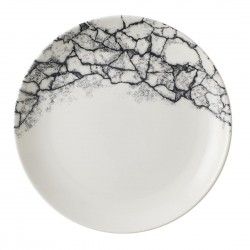 Assiettes rondes Churchill Kintsugi Accents Quartz Black Evolve 217mm (Lot de 12)