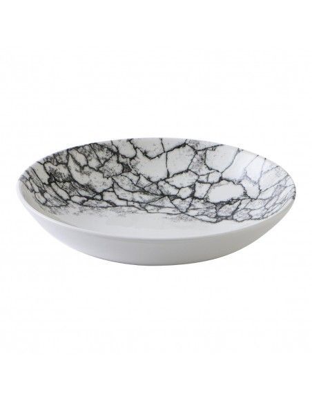 Assiettes coupes rondes Churchill Kintsugi Accents Quartz Black Evolve 248mm (Lot de 12)