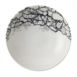 Assiettes coupe ronde Churchill Kintsugi Accents Quartz Black Evolve 182mm (Lot de 12)