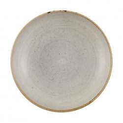 Assiettes coupes rondes Churchill Stonecast Raw Evolve Grey 248mm (Lot de 12) 2