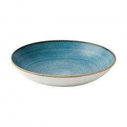 Assiettes coupes rondes Churchill Stonecast Raw Evolve Teal 248mm (Lot de 12) 2