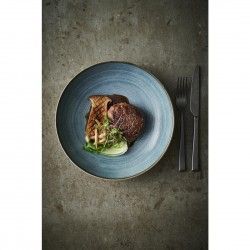 Assiettes rondes Churchill Stonecast Raw Evolve Teal 165mm (Lot de 12) 2