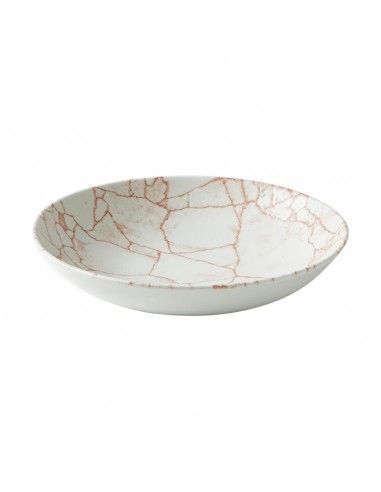 Assiettes coupes rondes Churchill Studio Prints Kintsugi Evolve Coral 248mm (Lot de 12)