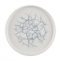 Assiettes avec rebord Churchill Studio Prints Kintsugi Pearl Grey 220mm (Lot de 6)