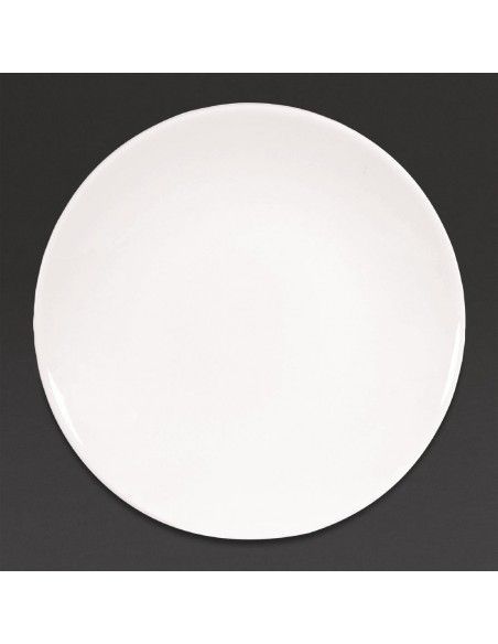 Assiettes creuses blanches Churchill Profile 255mm (lot de 12)