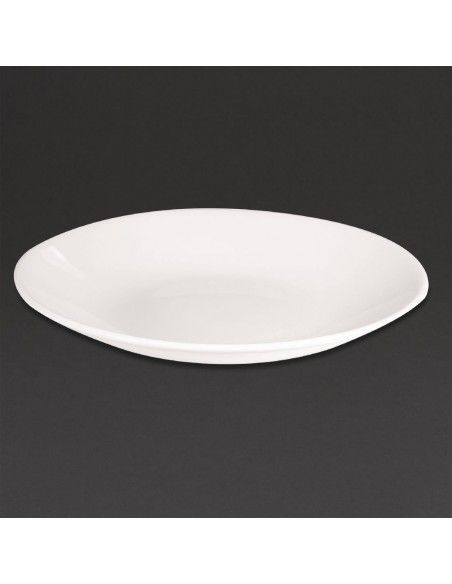 Assiettes creuses blanches Churchill Profile 255mm (lot de 12)