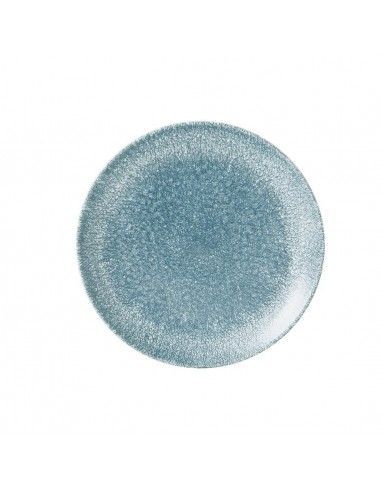 Assiettes rondes Churchill Studio Prints Raku Topaz Blue 217mm (Lot de 12)