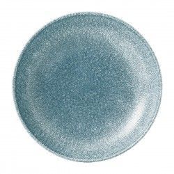 Assiettes coupe ronde Churchill Studio Prints Raku Topaz Blue 248mm (Lot de 12)