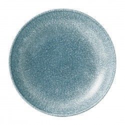 Assiettes coupe ronde Churchill Studio Prints Raku Topaz Blue 182mm (Lot de 12) 2