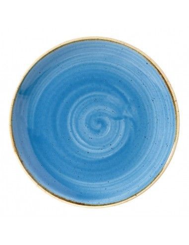 Assiettes rondes Churchill Stonecast Cornflower Blue 165mm (Lot de 12)