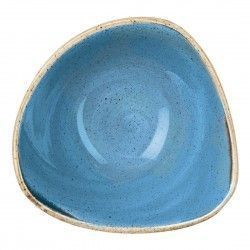 Bols triangulaires Churchill Stonecast Cornflower Blue 152mm (Lot de 12)