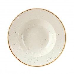 Bols à bord large Churchill Stonecast Barley White 280mm (Lot de 12)