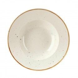 Bols à bord large Churchill Stonecast Barley White 240mm (Lot de 12)