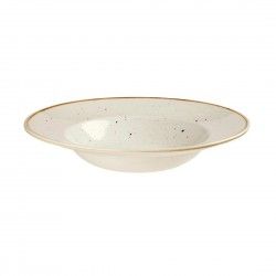 Bols à bord large Churchill Stonecast Barley White 240mm (Lot de 12) 2