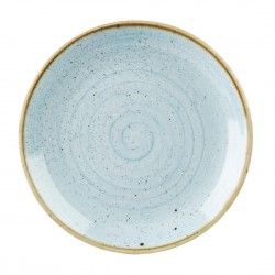 Assiettes rondes Churchill Stonecast Duck Egg Blue 260mm (Lot de 12)