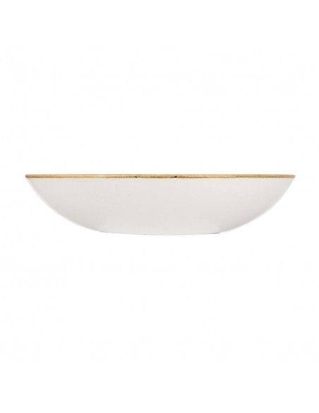 Assiettes coupes rondes Churchill Stonecast Duck Egg Blue 182mm (Lot de 12)