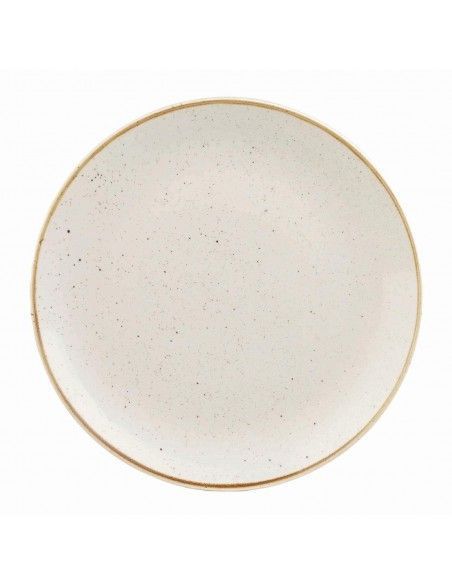 Assiettes rondes Churchill Stonecast Barley White 165mm (Lot de 12)