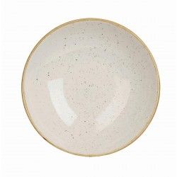 Assiettes coupes rondes Churchill Stonecast Barley White 184mm (Lot de 12)