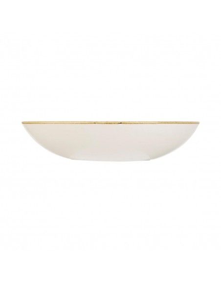 Assiettes coupes rondes Churchill Stonecast Spiced Orange 220mm (Lot de 12)