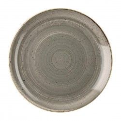 Assiettes rondes Churchill Stonecast Peppercorn Grey 165mm (Lot de 12)