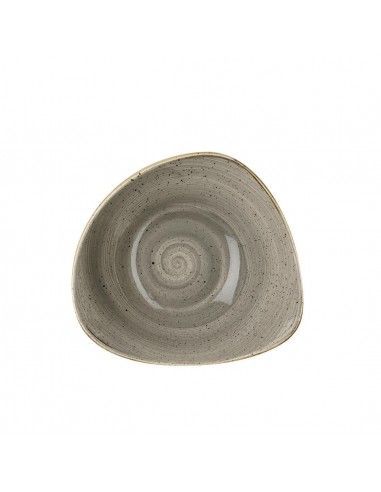 Bols triangulaires Churchill Stonecast Peppercorn Grey 250mm (Lot de 12)