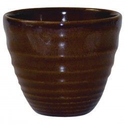 Pots à frites Churchill Bit on the Side Brown 284ml (Lot de 12)