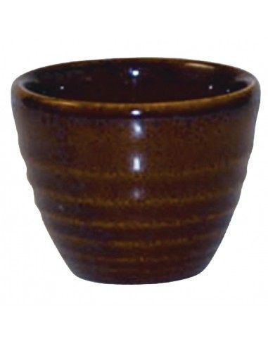 Pots à sauce Churchill Bit on the Side Brown 57ml (Lot de 12)
