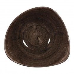 Bols triangulaires Churchill Stonecast Patina Black 235mm (Lot de 12) 2