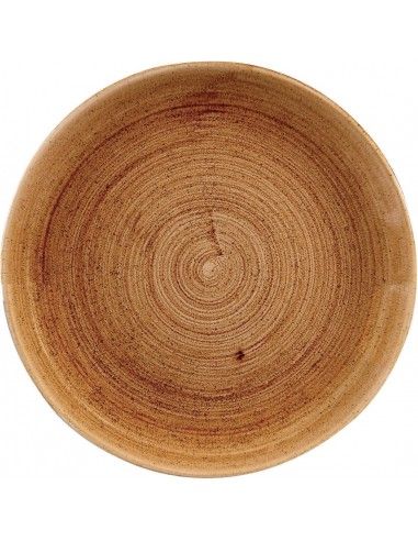 Assiettes rondes Churchill Stonecast Patina Vintage Copper 260mm (Lot de 12)
