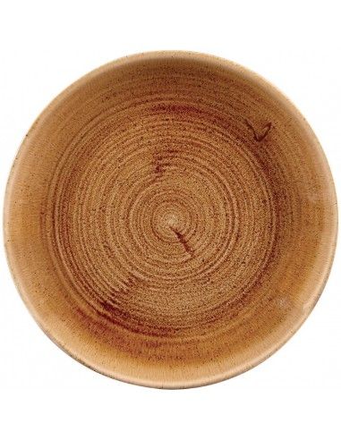 Assiettes rondes Churchill Stonecast Patina Vintage Copper 165mm (Lot de 12)