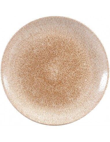 Assiettes coupes rondes Churchill Studio Prints Raku Garnet Orange 248mm (Lot de 12)