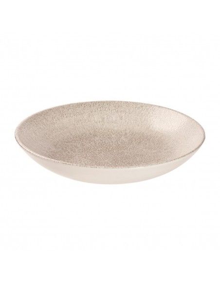 Assiettes coupes rondes Churchill Studio Prints Raku Agate Grey 248mm (Lot de 12)