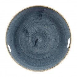 Assiettes rondes Churchill Stonecast Blueberry 217mm (Lot de 12)