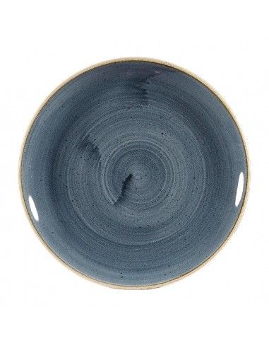 Assiettes rondes Churchill Stonecast Blueberry 217mm (Lot de 12)