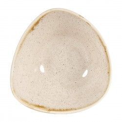 Bols triangulaires Churchill Stonecast Nutmeg Cream 185mm (Lot de 12)