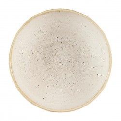 Assiettes coupes rondes Churchill Stonecast Nutmeg Cream 182mm (Lot de 12)