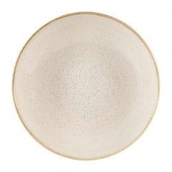 Assiettes coupes rondes Churchill Stonecast Nutmeg Cream 310mm (Lot de 6)
