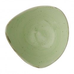 Bols triangulaires Churhill Stonecast Sage Green 185mm (Lot de 12)