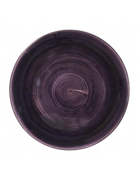Assiettes rondes Churchill Stonecast Patina Purple 288mm (Lot de 12)