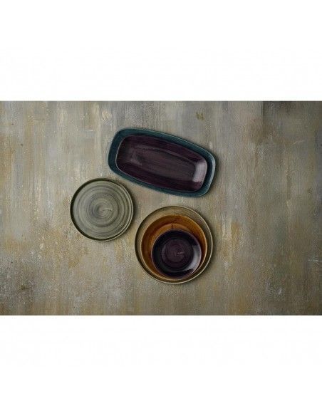 Assiettes rondes Churchill Stonecast Patina Purple 288mm (Lot de 12)