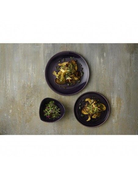 Assiettes rondes Churchill Stonecast Patina Purple 260mm (Lot de 12)