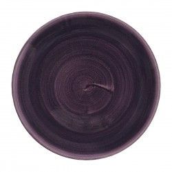 Assiettes rondes Churchill Stonecast Patina Purple 217mm (Lot de 12)