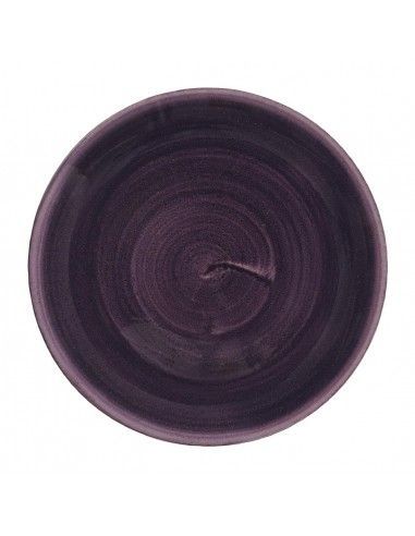 Assiettes rondes Churchill Stonecast Patina Purple 217mm (Lot de 12)