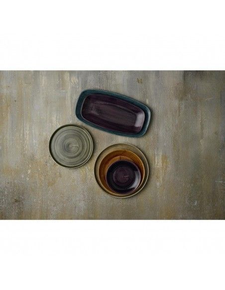 Assiettes rondes Churchill Stonecast Patina Purple 217mm (Lot de 12)