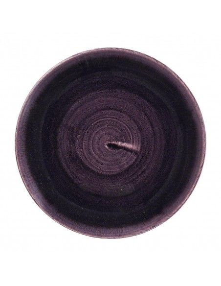 Assiettes rondes Churchill Stonecast Patina Purple 165mm (Lot de 12)