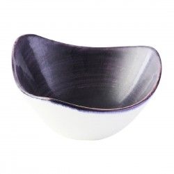 Bols triangulaires Churchill Stonecast Patina Purple 153mm (Lot de 12) 2