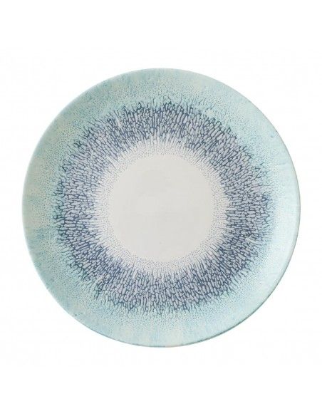 Assiettes rondes Churchill Studio Prints Fusion Blue 217mm (Lot de 12)