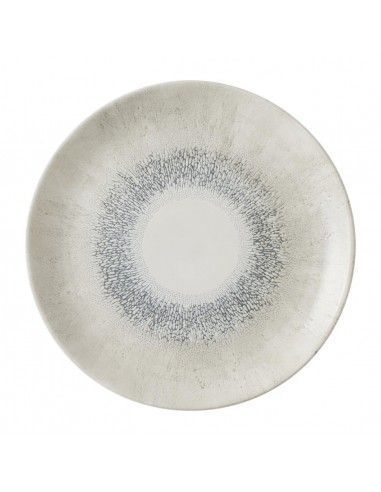 Assiettes rondes Churchill Studio Prints Fusion Grey 288mm (Lot de 12)