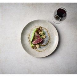 Assiettes rondes Churchill Studio Prints Fusion Grey 288mm (Lot de 12) 2